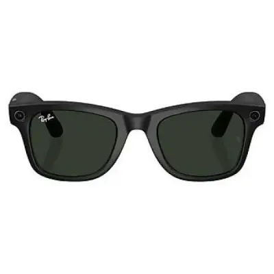 Ray-Ban Meta Wayfarer Akıllı Gözlük Mat Siyah Şeffaf Grafit Yeşil Transitions Cam Rengi RW4008