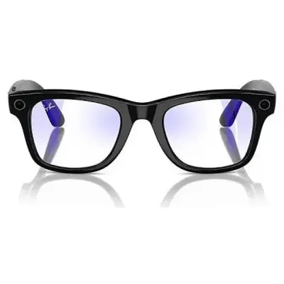 Ray-Ban Meta Wayfarer RW4006 50 Beden 601/SB50 Parlak Siyah-Clear