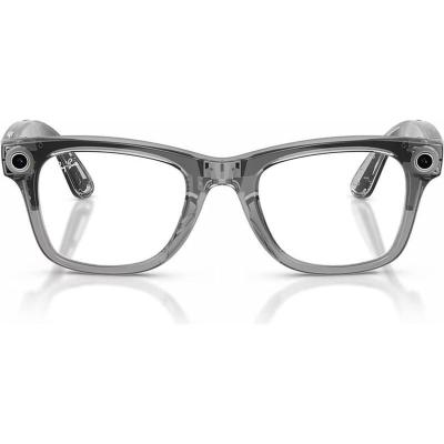 Ray Ban Meta Wayfarer Gen 2 RW4012 50 Beden Transparan Gri -Transitions Safir Mavi