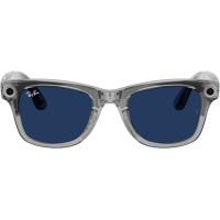 Ray Ban Meta Wayfarer Gen 2 Transparan Gri -Transitions Safir Mavi 6840MF53
