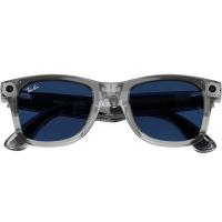 Ray Ban Meta Wayfarer Gen 2 Transparan Gri -Transitions Safir Mavi 6840MF53