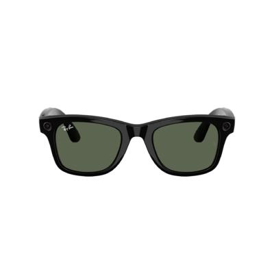 RAY-BAN META WAYFARER MAT SİYAH KARARAN TRANSITIONS YEŞİL CAM (2.NESİL) RW4012