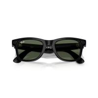 RAY-BAN META WAYFARER PARLAK SİYAH ŞEFFAF TRANSITIONS  YEŞİL CAM (2.NESİL) RW 4012