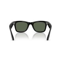 RAY-BAN META WAYFARER PARLAK SİYAH ŞEFFAF TRANSITIONS YEŞİL CAM SİZE 53 (2.NESİL) RW 4012