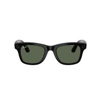 RAY-BAN META WAYFARER PARLAK SİYAH YEŞİL CAM (2. NESİL) RW 4012