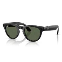 RAY-BAN META WAYFARER PARLAK SİYAH ŞEFFAF TRANSITIONS YEŞİL CAM SİZE 50 (2.NESİL) RW 4013