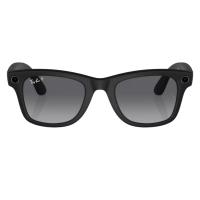 RAY-BAN META WAYFARER SUNGLASSES İN BLACK AND GRAPHİTE