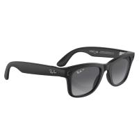RAY-BAN META WAYFARER SUNGLASSES İN BLACK AND GRAPHİTE