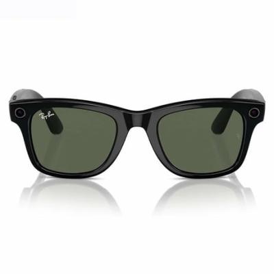 RAY-BAN WAYFARER 2. NESİL SHINY BLACK G15 GREEN