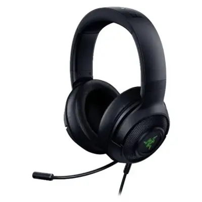 Razer Kraken V3 X RZ04-03750300-R3M1 RGB 7.1 USB Kablolu Kulak Üstü Oyuncu Kulaklığı