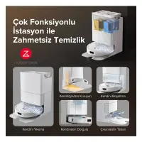ROBOROCK Q REVO S ÇÖP İSTASYONLU AKILLI ROBOT SÜPÜRGE SİYAH
