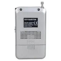 ROXY Rxy-Bariton Cep Tipi Mini Pilli Analog Radyo Gri