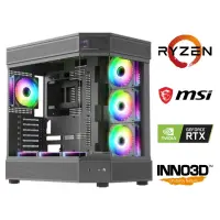RYZEN 7 9800X3D+32GB RAM+2TB M2+RTX 5080 OYUNCU BİLGİSAYARI SİYAH