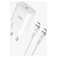 S664 PREMİUM USB-C KABLOLU 20W TYPE-C HIZLI ŞARJ ALETİ