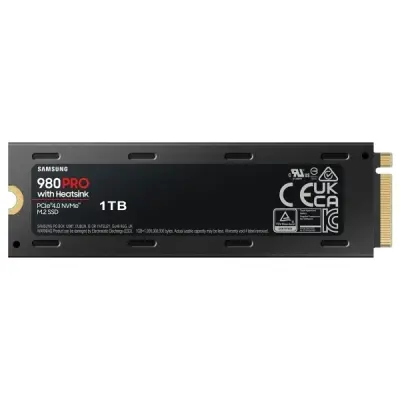 SAMSUNG 980 PRO 1TB NVME 7000MB OKUMA 5000MB YAZMA M.2 SOĞUTUCULU GEN4.0 SSD MZ-V8P1T0CW