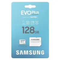 Samsung Evo Plus MB-MC128SA Class 10 UHS-I U3 A2 V30 128 GB Micro SD Kart