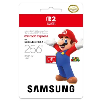 SAMSUNG MİCRO SD EXPRESS CARD  256 GB NINTENDO SWITCH 2