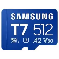 Samsung T7 MB-MB512T/WW Class 10 UHS-I U3 V30 512 GB Micro SD Kart