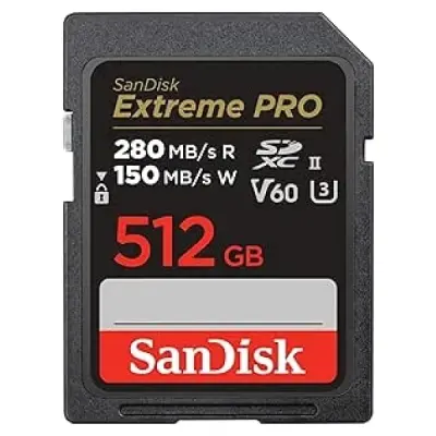 SANDISK EXTREME PRO SDSDXEP-512G-GN4IN UHS-II U3 V60 512 GB HAFIZA KARTI