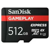Sandisk Microsd Express Hafıza Kartı 512GB Siyah SDSQXFN-512G-AW6GN
