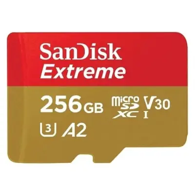 SanDisk SDSQXAV-256G-GN6MN UHS-I U3 A2 V30 256 GB Micro SD Kart