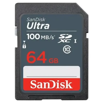 SanDisk Ultra SDSDUNR-064G-GN3IN Class 10 UHS-I U1 64 GB Hafıza Kartı