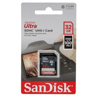 SanDisk Ultra SDSQUNR-032G-GN3MN Class 10 UHS-I 32 GB Micro SD Kart