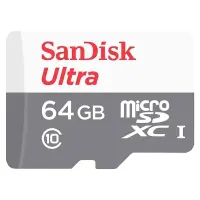 SanDisk Ultra SDSQUNR-064G-GN3MN Class 10 UHS-I 64 GB Micro SD Kart