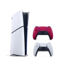 SONY PLAYSTATİON 5 PS5 SLIM DİGİTAL EDİTİON + 2.KOL DUALSENSE WİRELESS KOL - COSMIC RED  (İTHALATÇI GARANTİLİ)