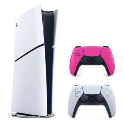 SONY PLAYSTATİON 5 PS5 SLIM DİGİTAL EDİTİON + 2.KOL DUALSENSE WİRELESS KOL - PEMBE NOVA PİNK (İTHALATÇI GARANTİLİ)