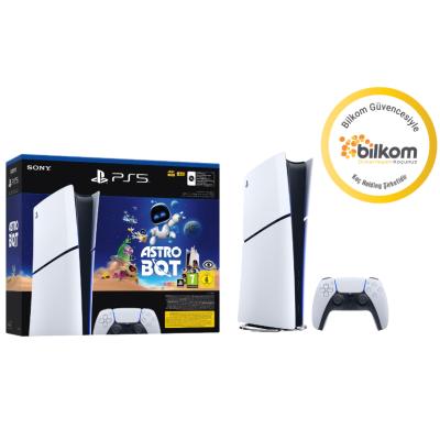 SONY PS5 DİJİTAL SLİM 1TB BİLKOM GARANTİLİ ASTRO BOT DİJİTAL OYUN HEDİYELİ