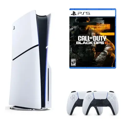 SONY PS5 PLAYSTATİON 5 SLİM CD Lİ 1TB OYUN KONSOLU + 2.KOL + CALL OF DUTY BLACK OPS 6