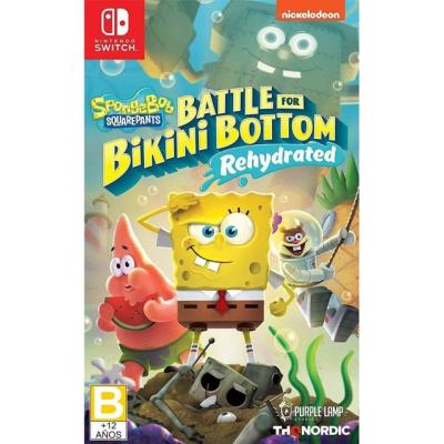 SpongeBob SquarePants : Battle For Bikini Bottom Rehydrsated - Nintendo Switch Oyun
