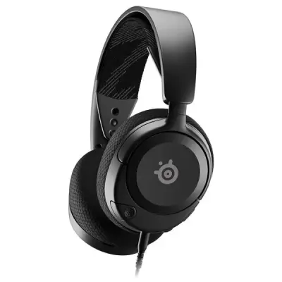 SteelSeries Arctis Nova 1 Siyah Kablolu Kulak Üstü Oyuncu Kulaklığı