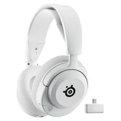 SteelSeries Arctis Nova 5 Beyaz Kablosuz Kulak Üstü Oyuncu Kulaklığı