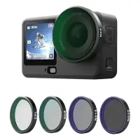 TELESIN Osmo Action 6 ND Filtre Seti (CPL+ND8/16/32)