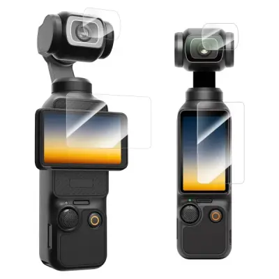TELESIN OSMO POCKET 3 EKRAN VE LENS KORUYUCU