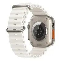 TEŞHİR APPLE WATCH 49 MM OCEAN KORDON MQE93ZM/A - BEYAZ