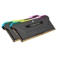 TEŞHİR CORSAİR VENGEANCE RGB PRO SL 32GB (2 X 16GB) DDR4-3600 PC4-28800 CL18 ÇİFT KANALLI MASAÜSTÜ BELLEK KİTİ CMH32GX4M2D3600C18 - SİYAH