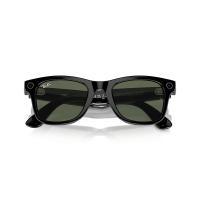 TEŞHİR RAY BAN META AKILLI GÖZLÜK PARLAK SİYAH G 15 YEŞİL RW 4006