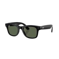 TEŞHİR RAY BAN META WAYFARER  PARLAK SİYAH KARARAN YEŞİL GEN 2 GÖZLÜK