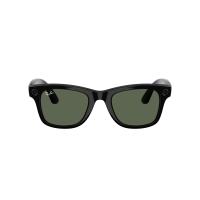 TEŞHİR RAY-BAN META WAYFARER PARLAK SİYAH YEŞİL CAM (2. NESİL) RW 4012
