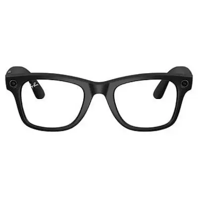 TEŞHİR RAY-BAN META WAYFARER AKILLI GÖZLÜK MAT SİYAH ŞEFFAF GRAFİT YEŞİL TRANSİTİONS CAM RENGİ RW4006