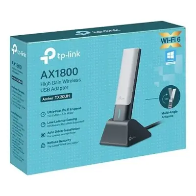 TP-Link Archer TX20UH 1800 Mbps Kablosuz Ağ Adaptörü