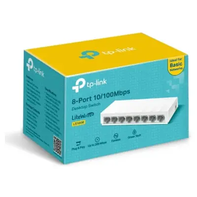 TP-Link LS1008 8 Port 10/100 Mbps Switch