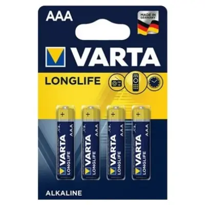 VARTA LONGLİFE 4LÜ İNCE AAA