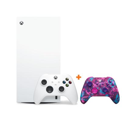 Xbox Series X Beyaz 1 TB SSD Digital Oyun Konsolu + Microsoft Xbox Series 9. Nesil Heart Breaker Special Edition 2.Kol