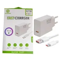 Yk Design 67W Turbo Charger Type-C Hızlı Şarj Başlık Set YK-90