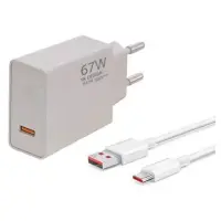 Yk Design 67W Turbo Charger Type-C Hızlı Şarj Başlık Set YK-90