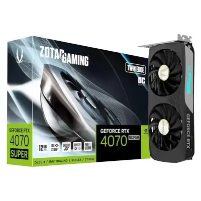 ZOTAC GAMING GEFORCE RTX 4070 SUPER TWİN EDGE 12GB GDDR6X
